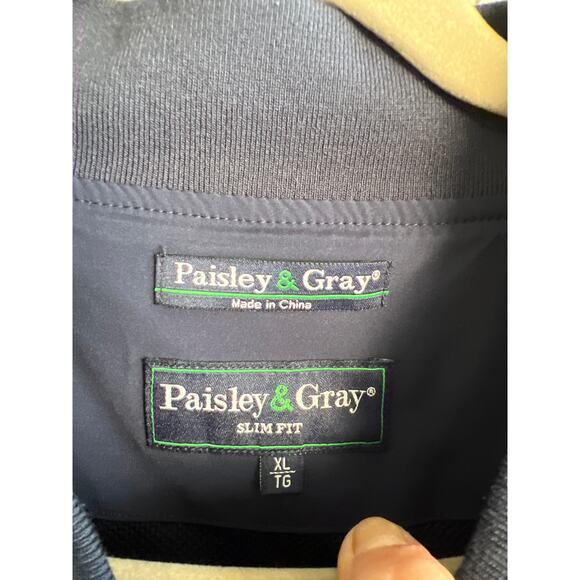 Paisley & Gray size XL men’s track jacket floral sleeves - Picture 3 of 5